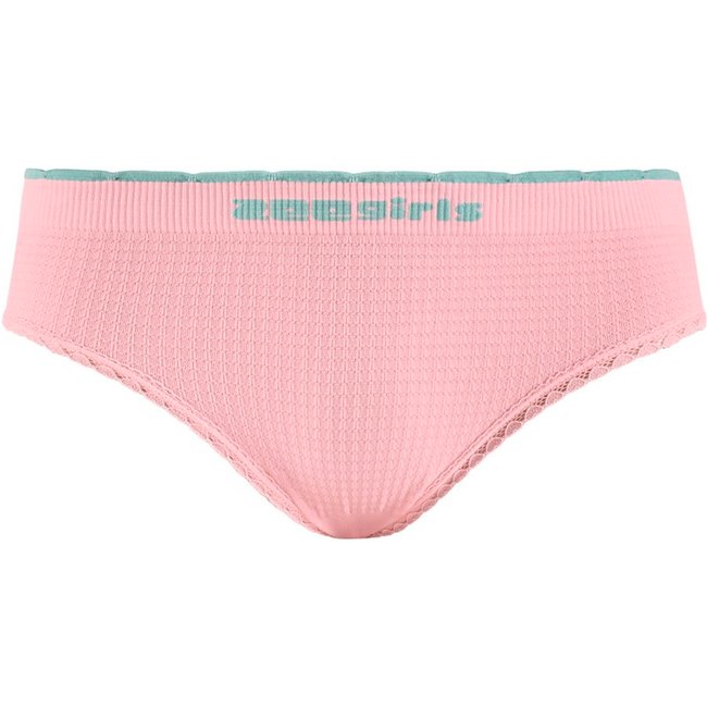 Calcinha Tanga sem Costura com Renda Rosa