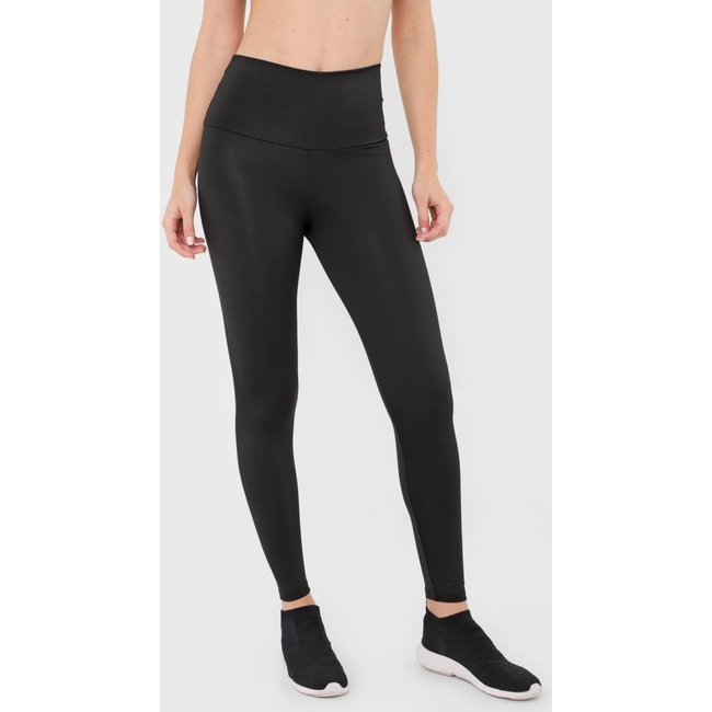 Calça Legging Linha Noite Cós Alto Preto