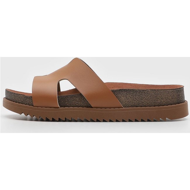 Sandália Flat Moleca Lisa Caramelo