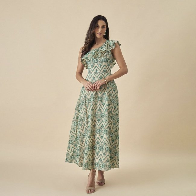Vestido De Festa Auston Briella Verde