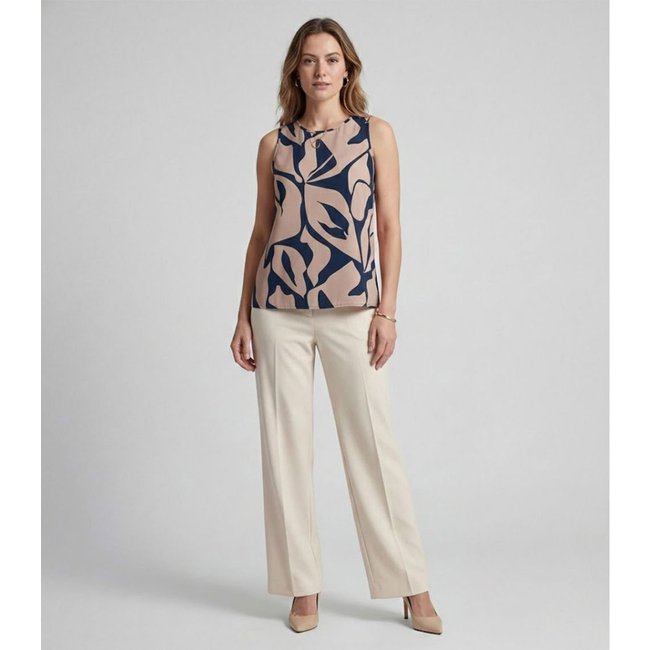 Regata Feminina Em Viscose Infinita Cor Azul