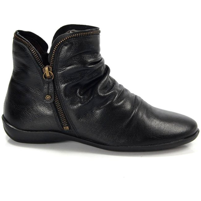 Bota Angel Couro Preto - ANG811