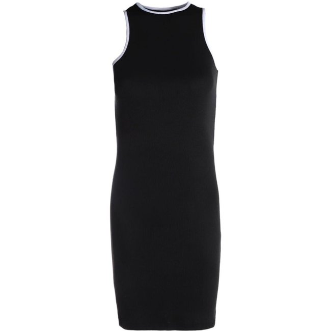 Vestido Ribana Autentique Feminina PRETO/PRETO/BRANCO