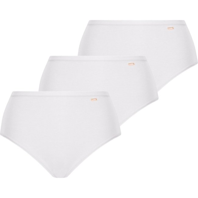Kit com 3 Calcinhas Alta Loba 40351-001 Branco