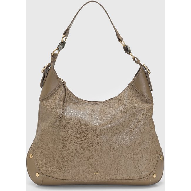 Bolsa Grande Feminina Arezzo Misty Taupe