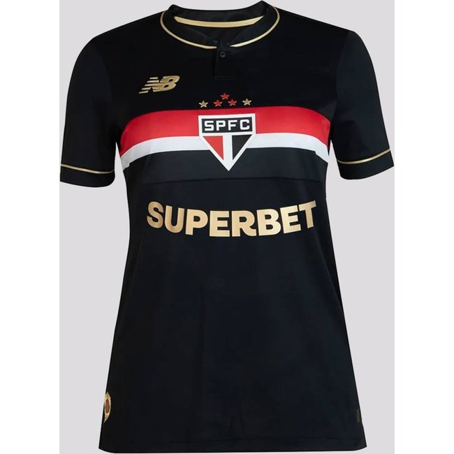 Camisa New Balance São Paulo III 2025 Feminina Jogador