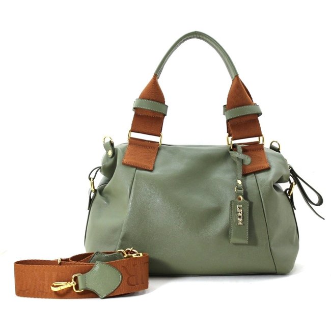 Bolsas Femininas Marca Lirom Em Couro Alça Ombro Sofisticada Luxo Modelo BL800 Lançamento