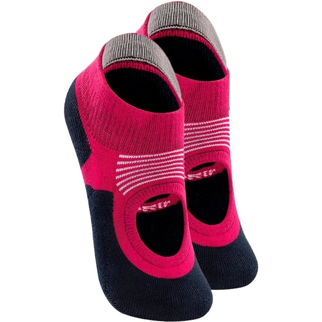 Kit 2 Pares de Sapatilhas Antiderrapante Pilates Lupo 3286-002 Rosa