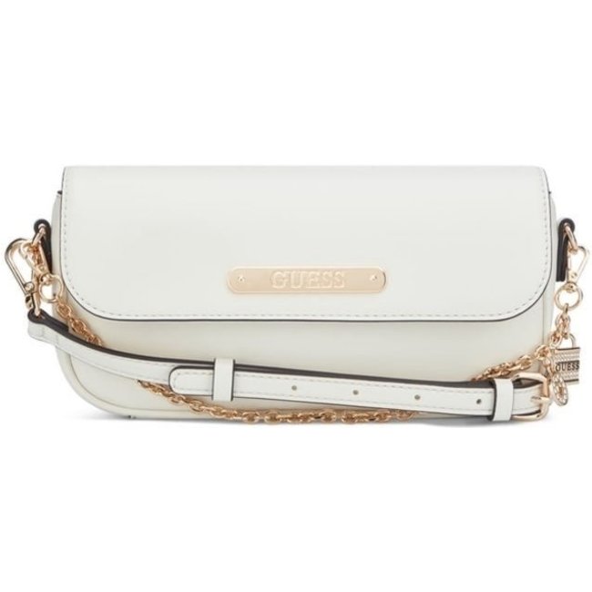 Bolsa Guess Daisee Flap Crossbody Branco