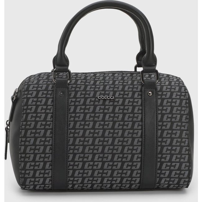 Bolsa Tiracolo Colcci Logomania Preta