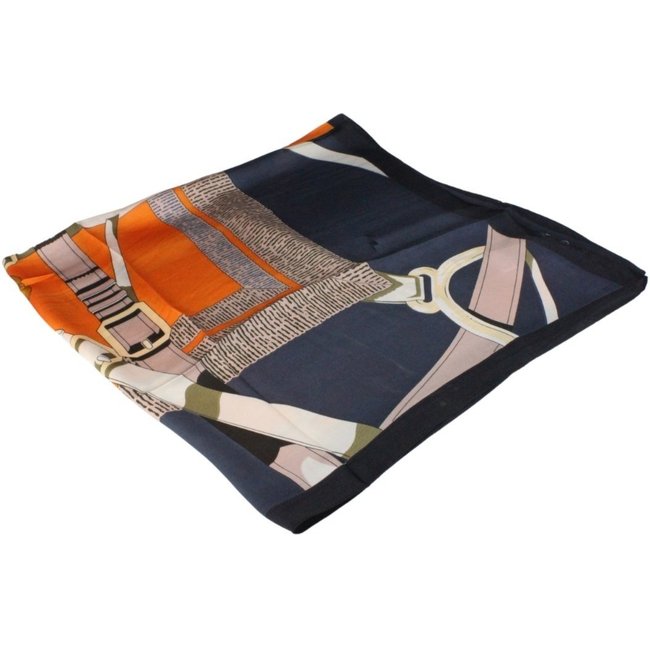 Lenço Crisfael Estampado Laranja