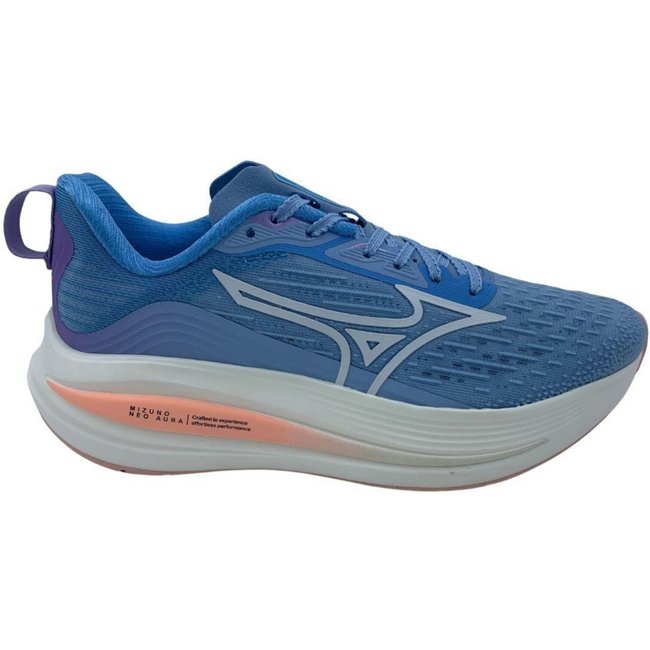 Tênis Esportivo Mizuno Feminino Corrida Neo Aura Azul Claro - Azul - mizuno