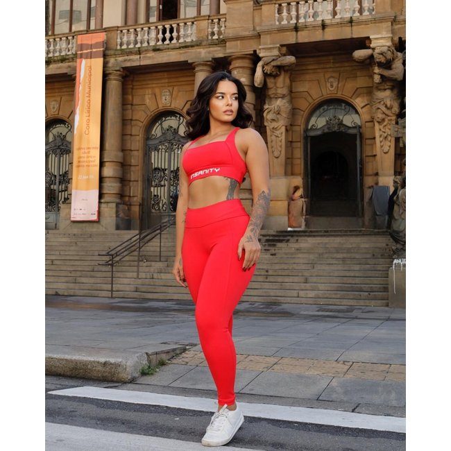 Combo Kit Feminino Insanity Top Búzios + Legging Effort