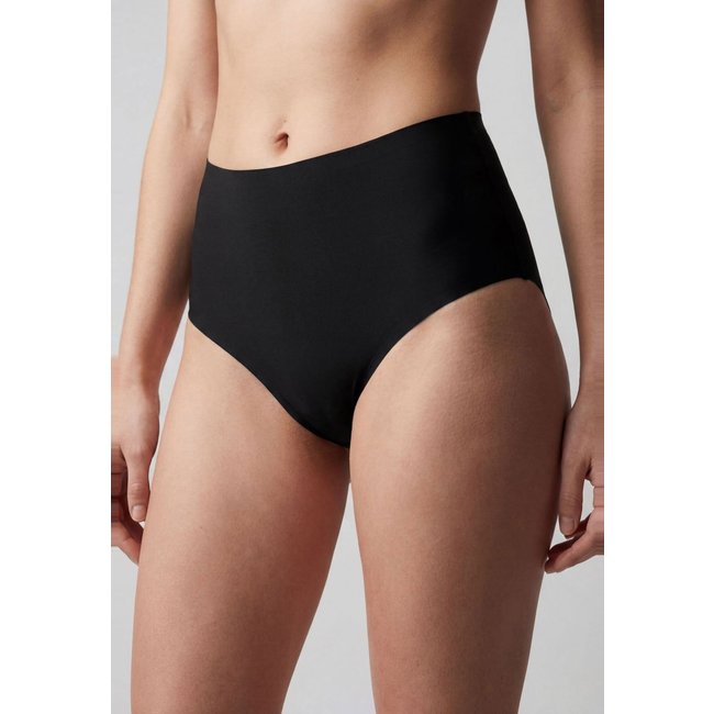 Calcinha Feminina Hope Cintura Alta Invisível Bonjour Preta