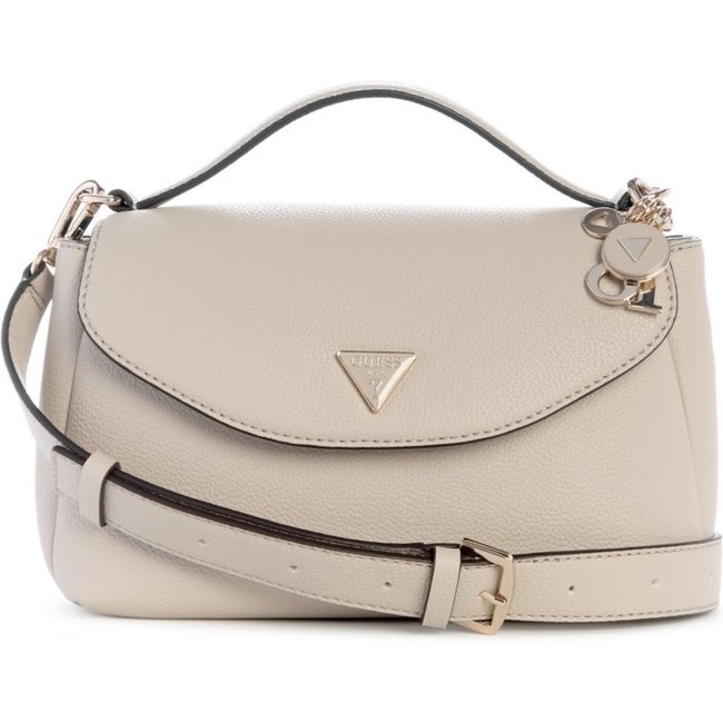 Bolsa Guess Evie Top Handle Flap Bege