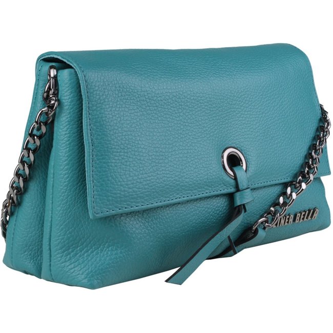 Bolsa feminina Linea Bella em couro 5209 Verde