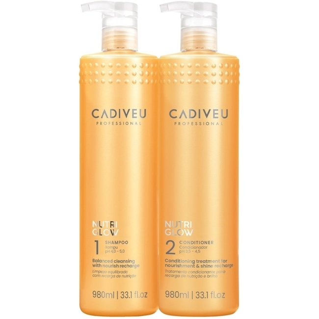 Kit Cadiveu Professional Nutri Glow Duo Grande (2 produtos)
