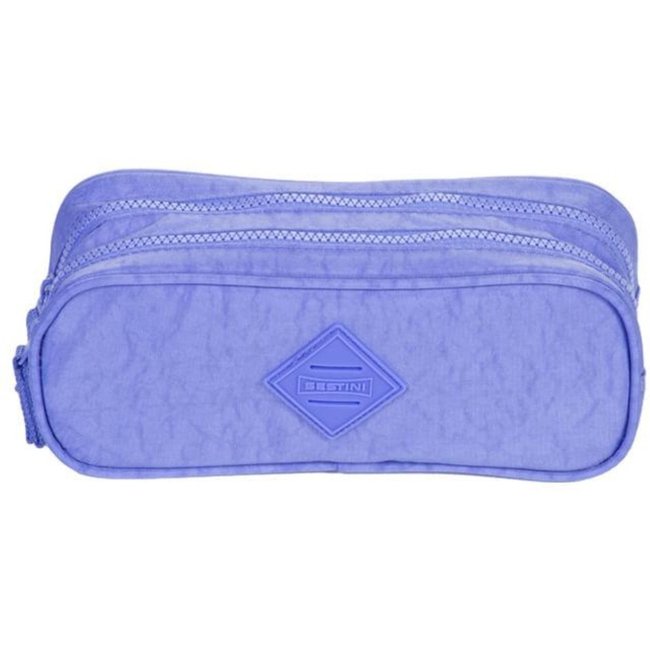 Infantil - Estojo 2 Compartimentos CRINKLE Roxo - Lilás Roxo