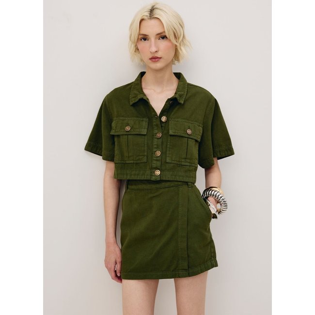 Camisa CaCay Sarja Cropped