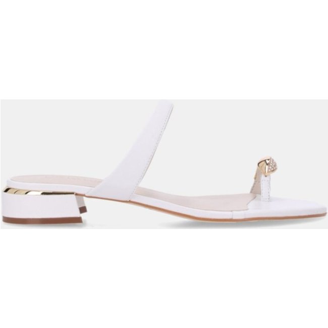 Chinelo Couro Luz da Lua - 80910012 Luz Da Lua Branco