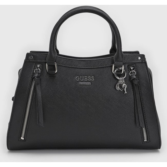 Bolsa Grande Feminina Guess Texturizada Preta