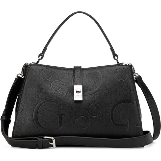 Bolsa Guess Rudie Satchel Preto