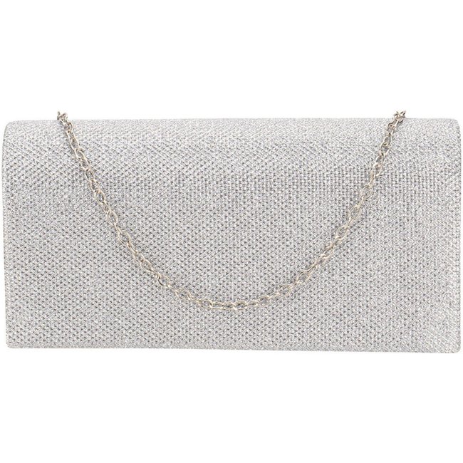 Bolsa Feminina Festa Melamel Fs75 5010075 Prata