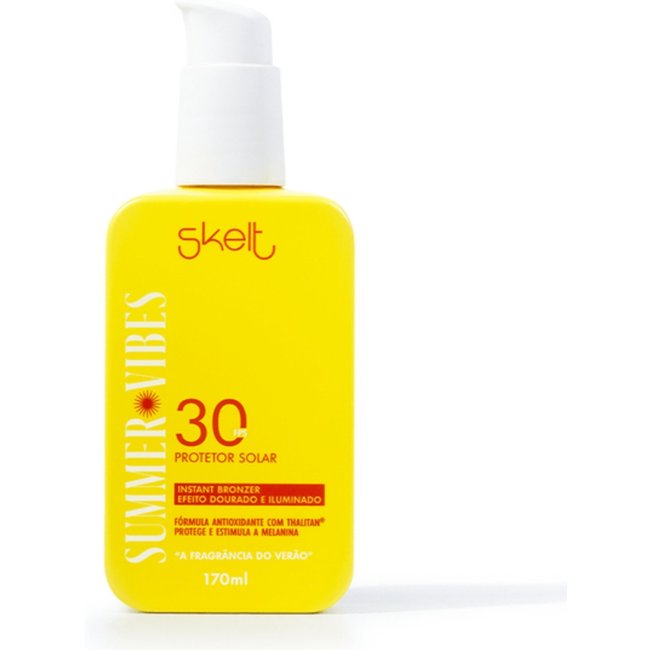 Skelt Protetor Solar Summer Vibes Instant Bronzer 170ml FPS 30