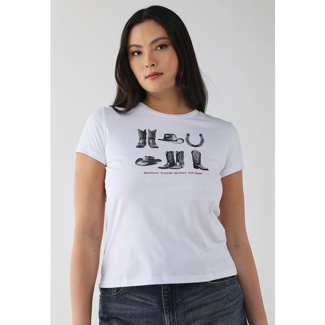 Camiseta Feminina Levi's The Perfect Tee Branco