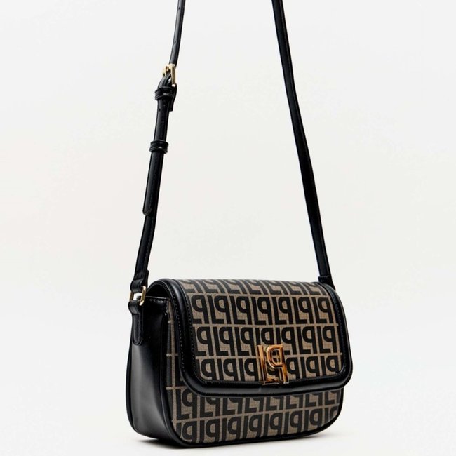 Bolsa Crossbody Lança Perfume Monograma Ve26 Preto Feminino