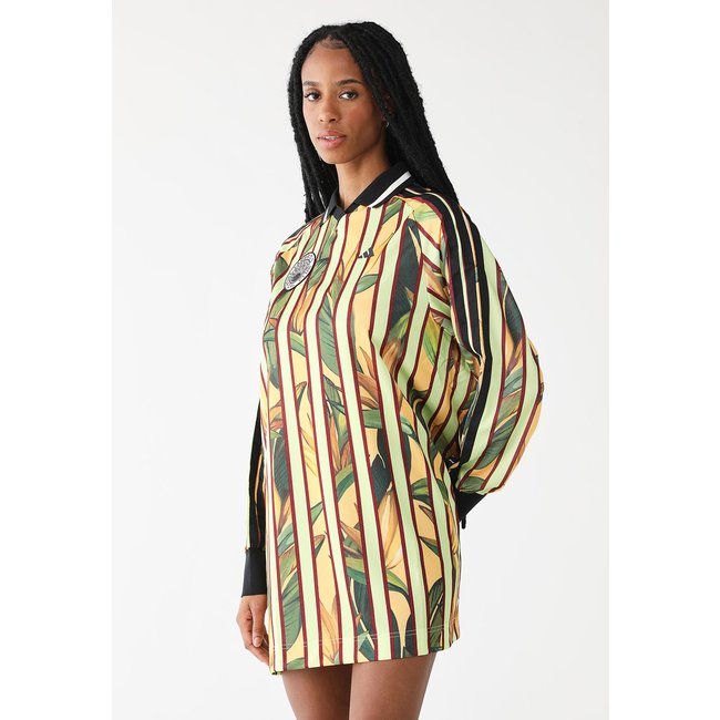 Vestido adidas Originals Curto Premium Farm Amarela