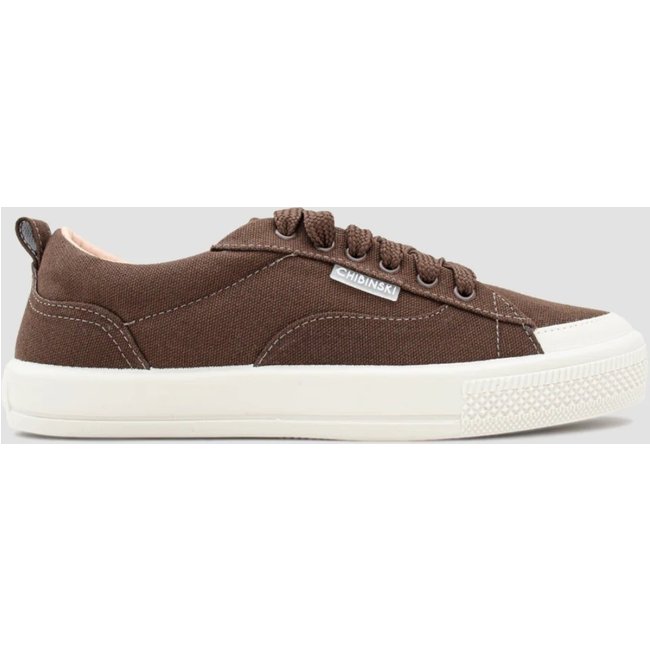 Tênis Comfort Flatform Tecido Lona Marrom CBK Café