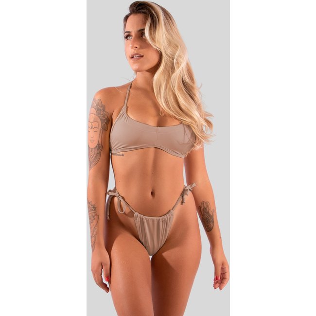 Biquíni Rioutlet Cortininha Asa Delta Nude