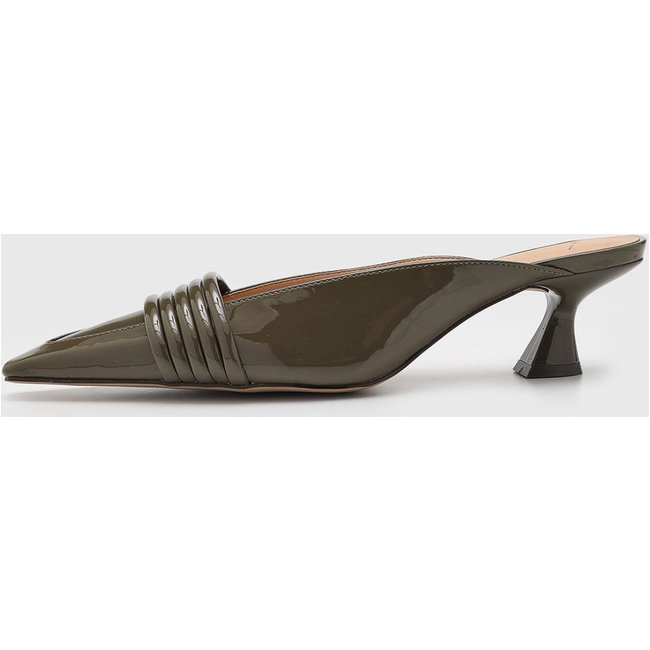 Scarpin Feminino Luiza Barcelos Salto Baixo Verde