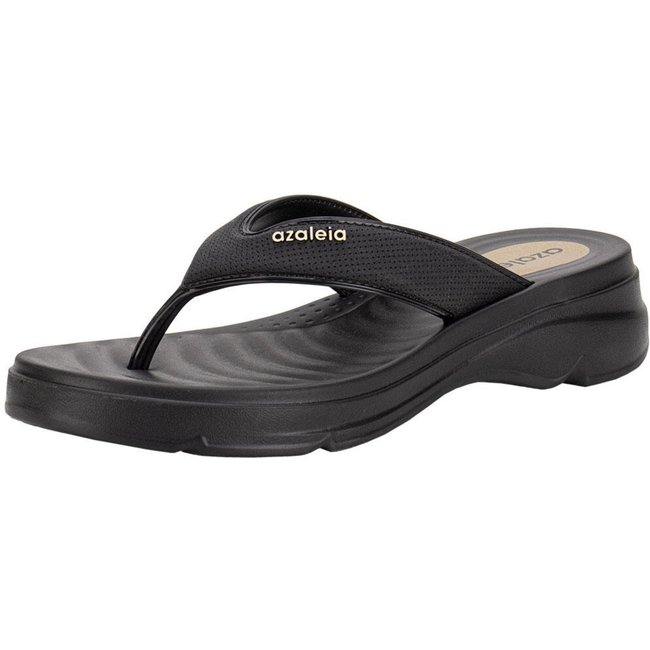 Tamanco Feminino Salto Grosso Eli Azaleia 19301 3299301 Preto