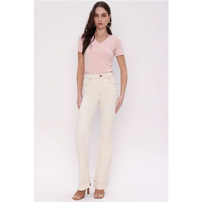 FLARE 25 LINHO ISLAND BLOOMS OFF WHITE Gatabakana