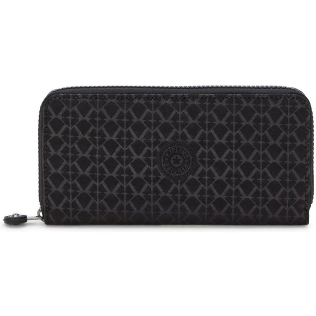 Carteira Kipling Money World Signature Emb