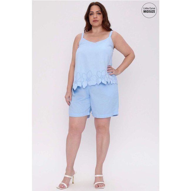 BERMUDA LINEM MAIS GATA AZUL ORFEU Gatabakana