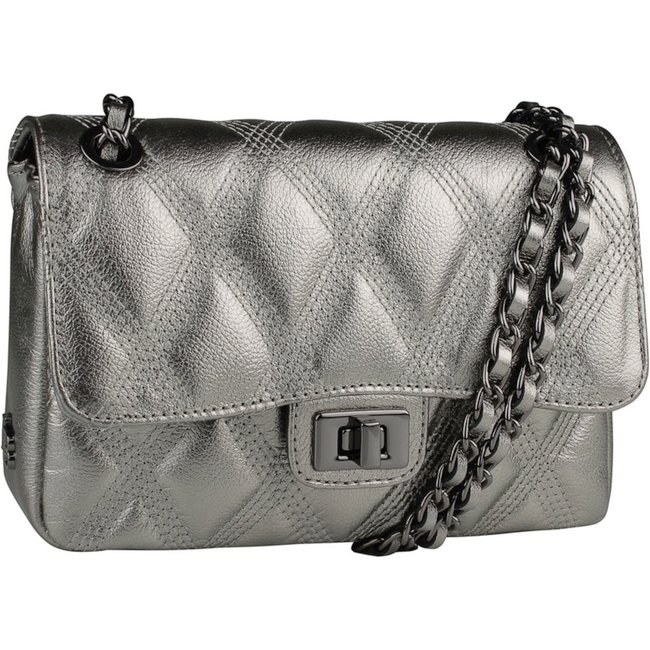 Bolsa Média Amora Linea Bella 5557 Prata