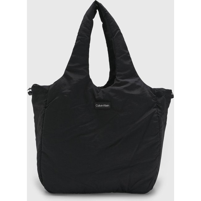 Bolsa Grande Feminina Calvin Klein Acolchoada Preta