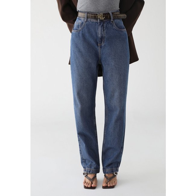 Calça Jeans Maria Valentina Slim Pocket Azul