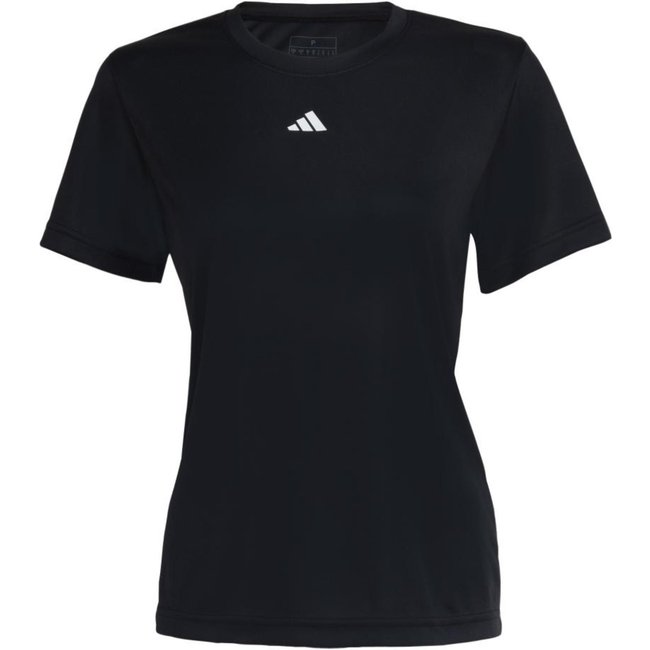 Camiseta Treino De Poliéster adidas Performance Preto