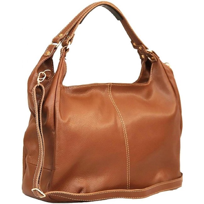 Bolsa SN Couros Suiça Caramelo