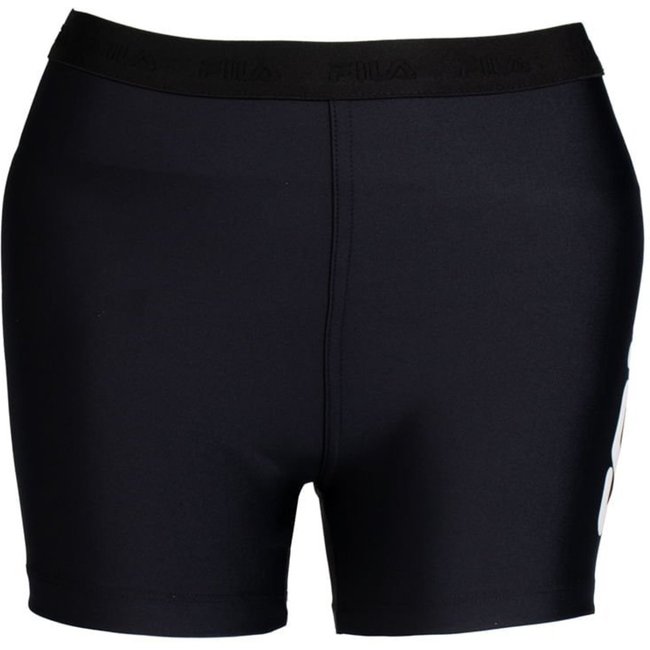 Short Feminino Fila Train Elastic V Slim Preto