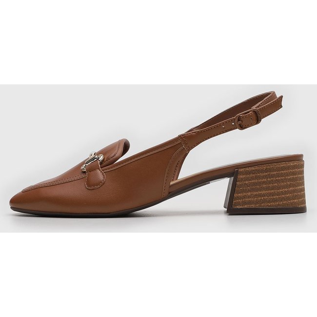 Scarpin Feminino Anacapri Fivela Marrom