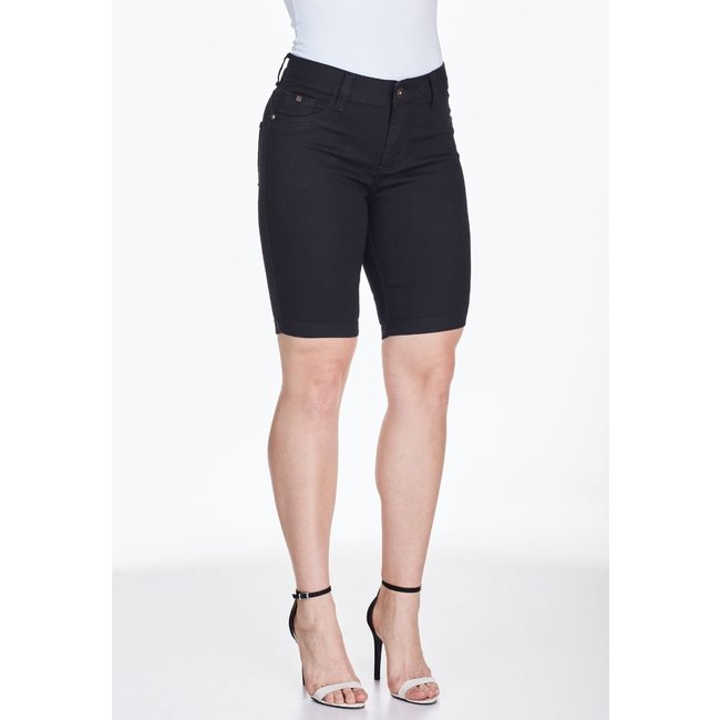 Bermuda Jeans HNO Jeans Ciclyst Comfort Plus Preta
