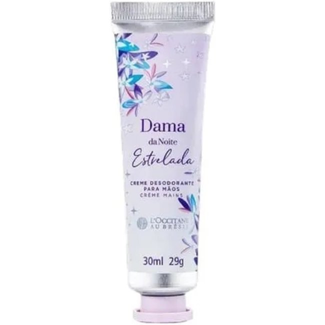 Creme Desodorante de Mãos Dama da Noite Estrelada L'Occitane Au Brésil 30ml