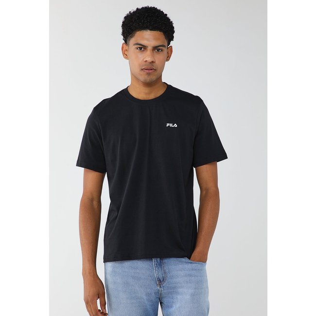 Camiseta Masculina Fila Regular Classic Preta