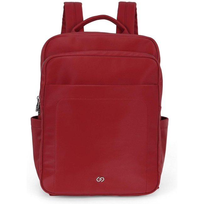 Mochila de Costas Pequena Executiva Notebook Gash Vermelho