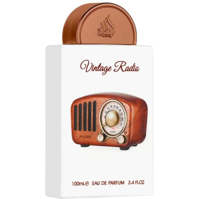 Lattafa Vintage Radio Perfume Unissex Eau de Parfum 100 ml